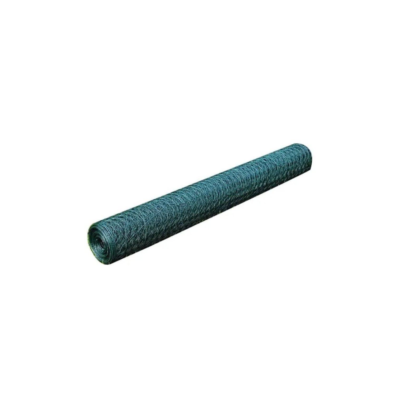 vidaXL Drahtzaun mit PVC-Beschichtung 25x0,75 m Grün 140409