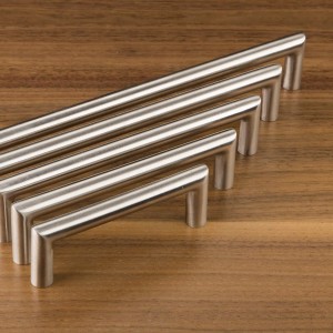 SOTECH Stangengriff E11 BA 384 mm Ø12 mm Edelstahl Gebürstet