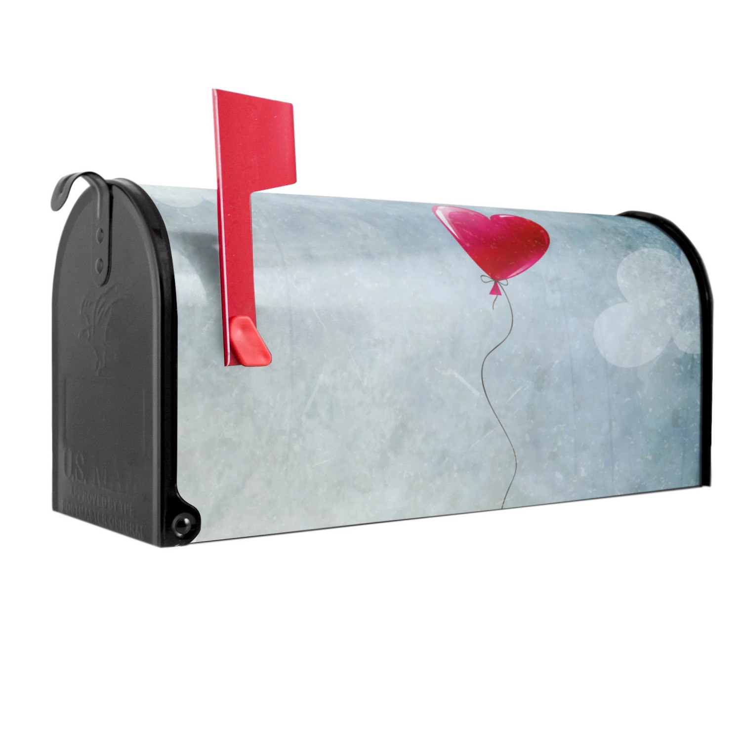 Banjado Amerikanischer Briefkasten Schwarz 48x22x16cm US Mailbox Letterbox günstig online kaufen