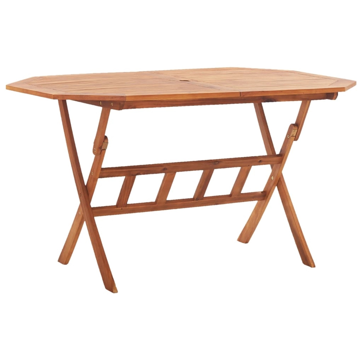 vidaXL Gartentisch Klappbar 135x85x75 cm Massivholz Akazie 46657 günstig online kaufen