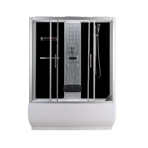 Hydromassage-Duschkabine NEVADA PR170 mit Massagedüsen, Radio und LED-Beleuchtung.
