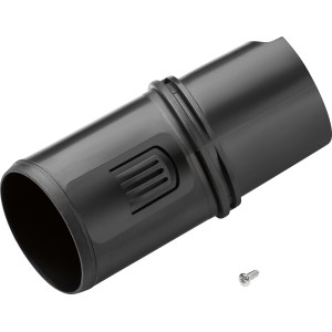 Mittelrohr für LUX Akku-Laubbläser A-LB-20/210, Ersatzteil aus schwarzem Kunststoff.