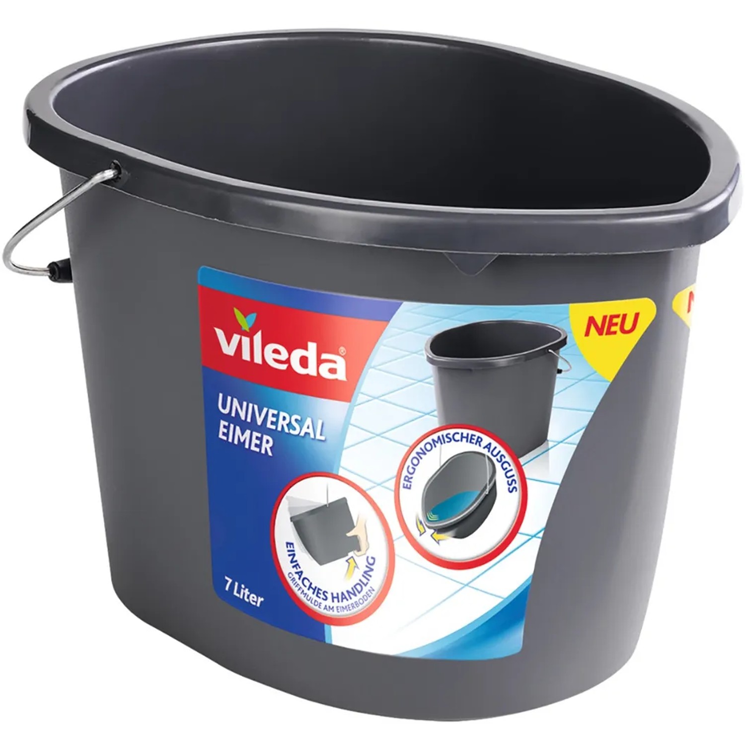 Vileda Universaleimer 7, Schwarz