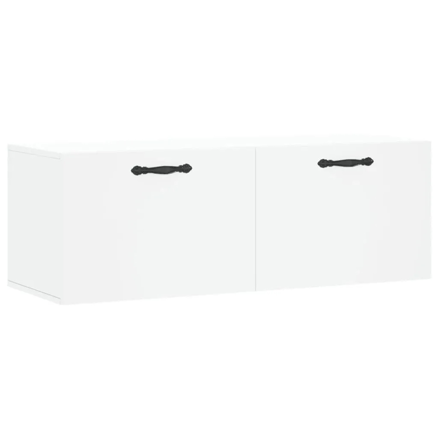 vidaXL Wandschrank Weiß 100x36,5x35 cm Holzwerkstoff 830124 günstig online kaufen