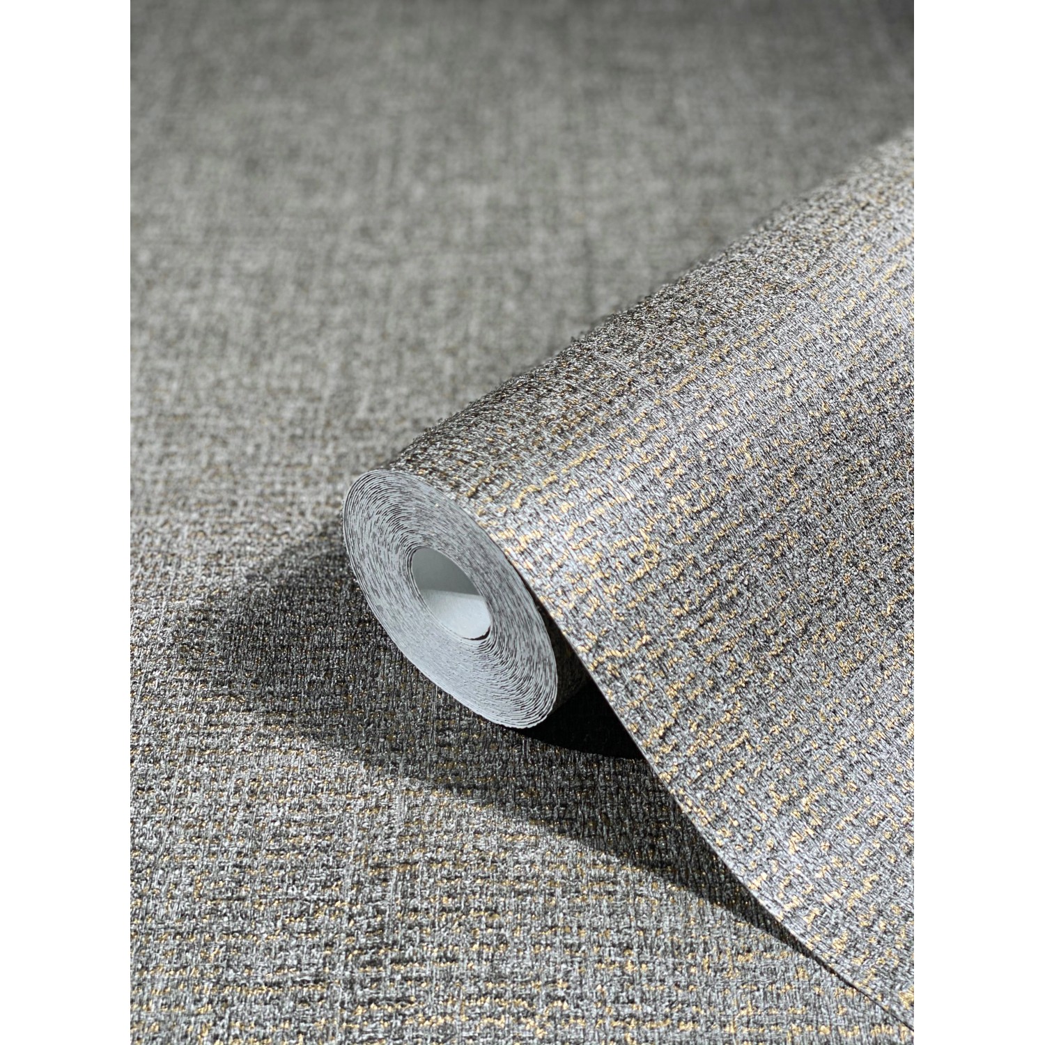 Thumbnail - Marburg Vliestapete Natural Opulence Glanz Grau-Silber FSC®