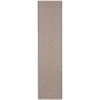 Brauner Snapstyle Teppichläufer Bentzon, Flachgewebe, 80x240cm. Fußbodenheizung geeignet.