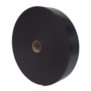 Rolle Dalsys Abdeckband, selbstklebend, 30m x 70mm, schwarz, für Trennwand und Trockenbau.