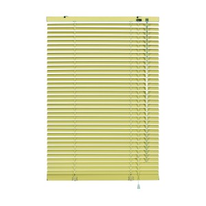 Beige Gardinia Aluminium Jalousie, 90x175 cm, für Fenster, Lichtregulierung und Sichtschutz.