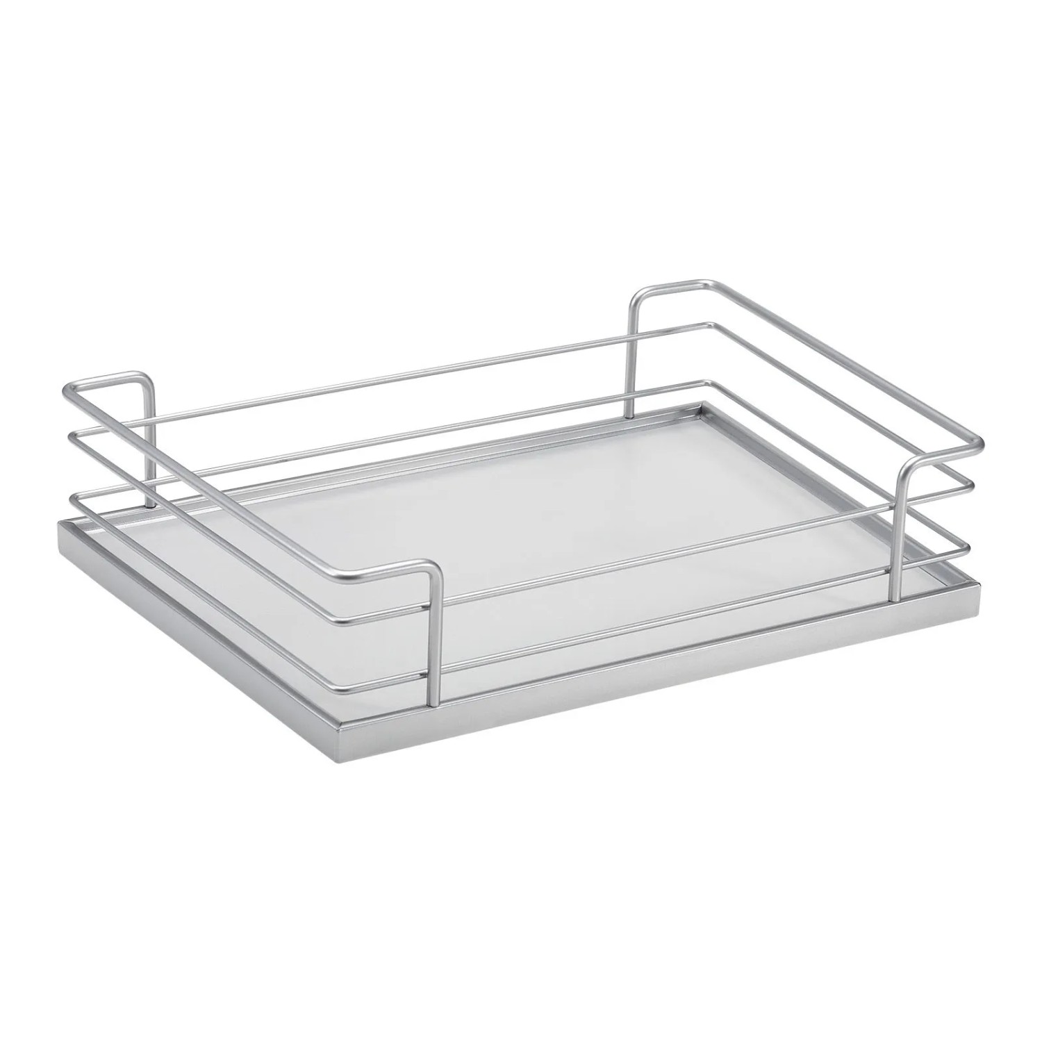 Kesseböhmer DISPENSA TANDEM II Einhängetablar Silbergrau ARENA Classic für 450 mm Korpusbreite