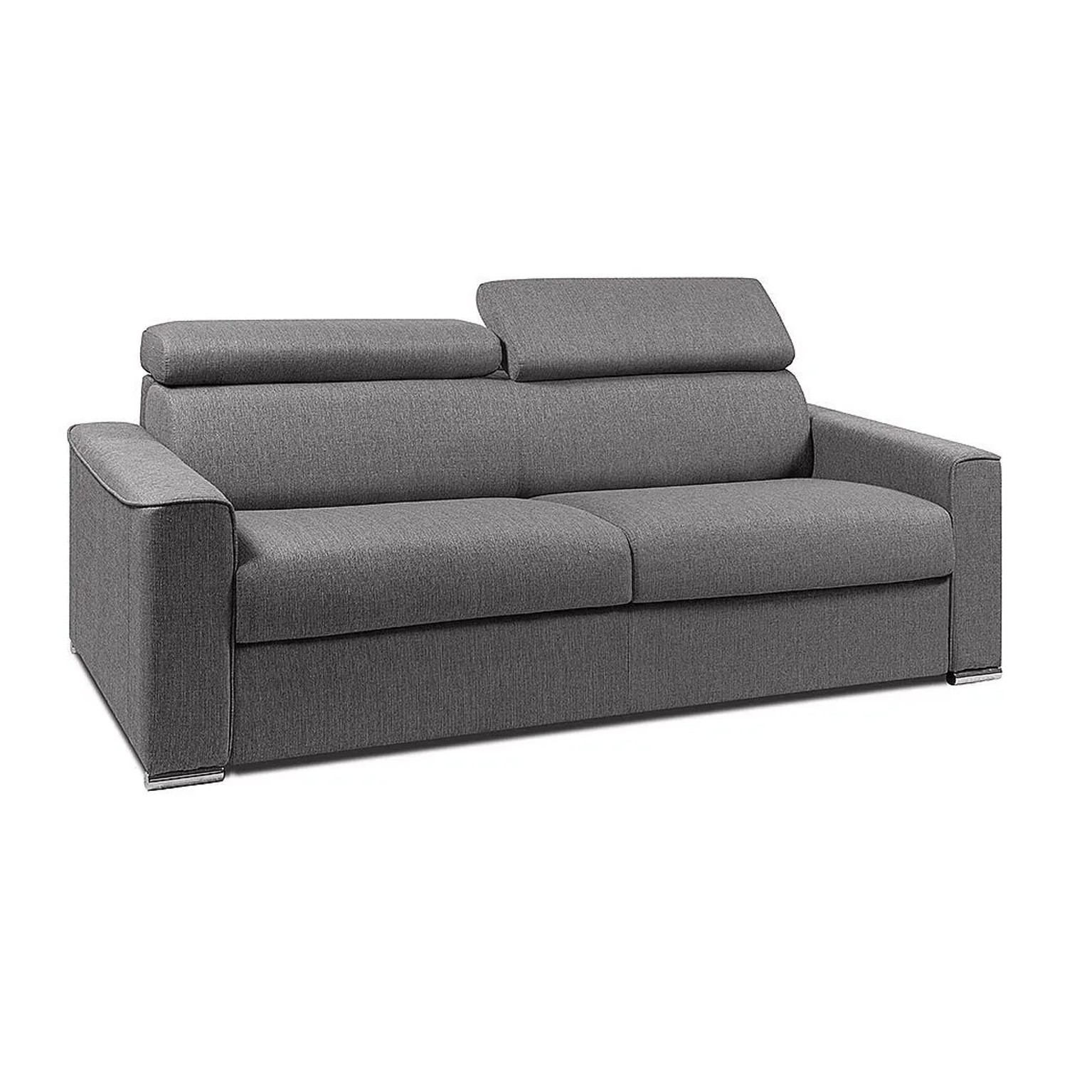 Vente-unique Schlafsofa Vizir Grau 216 cm