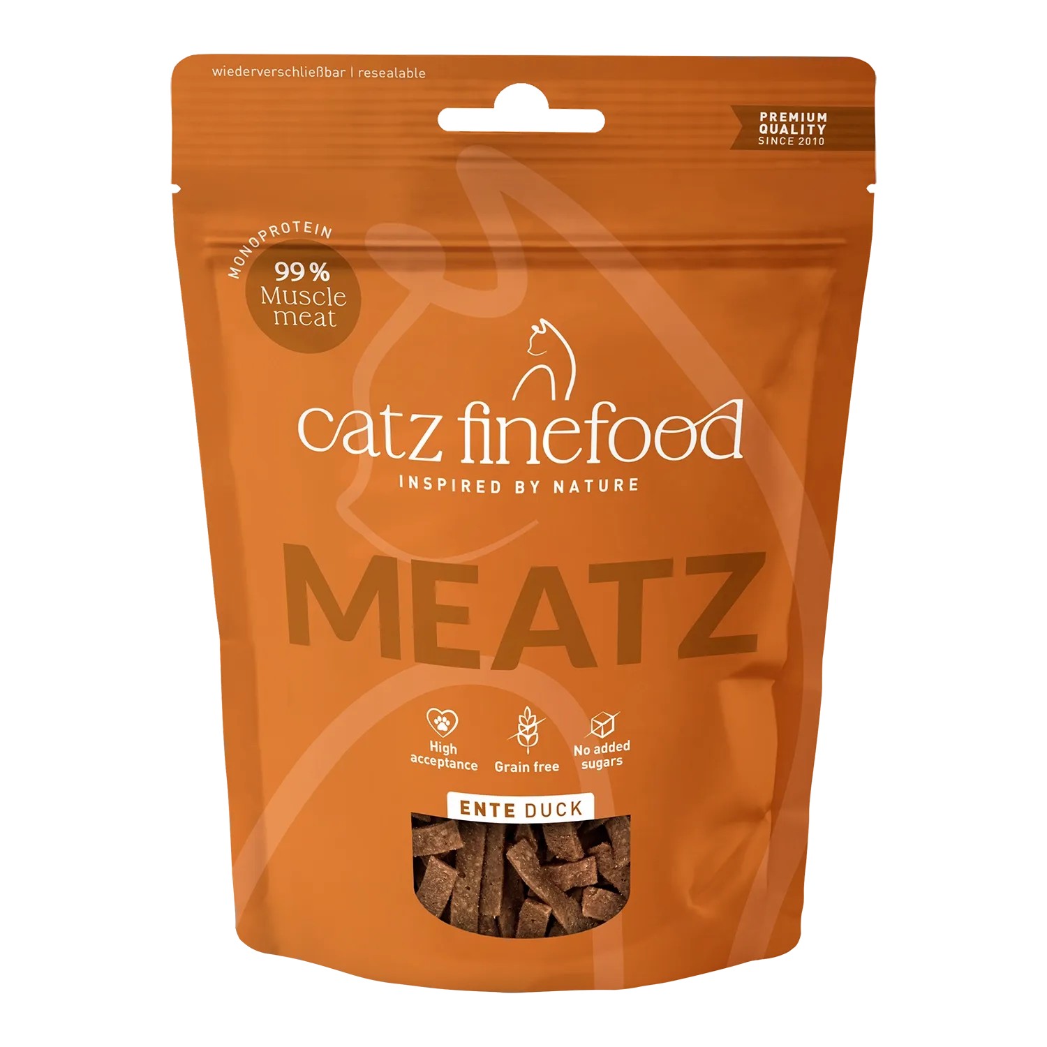 Catz Finefood Katzen-Ergänzungsfutter Meatz Ente 45 g