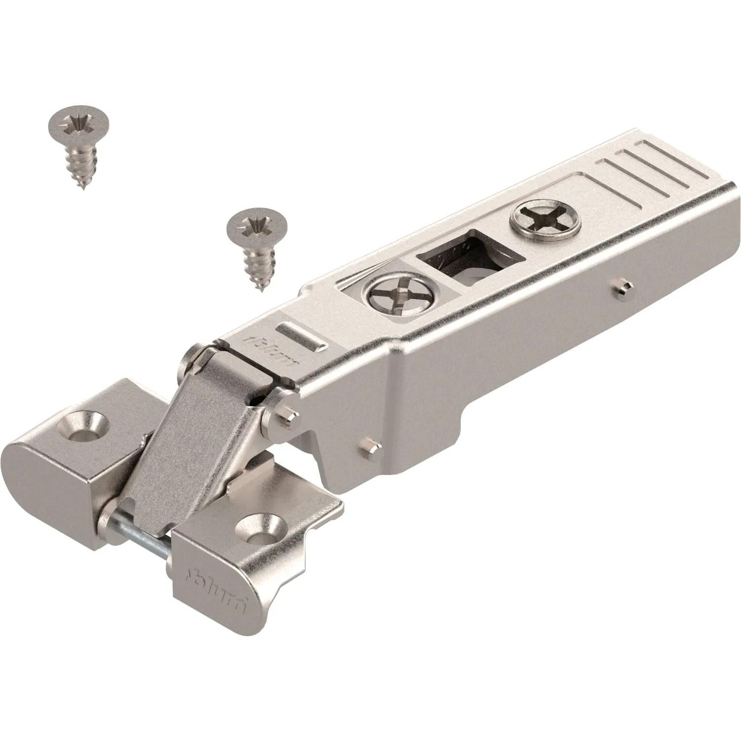 Blum Alurahmenscharnier Clip Top 95 Grad Gerade mit Feder Schrauben