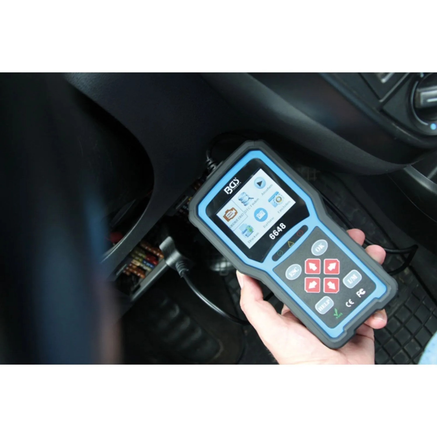 BGS OBD II  EOBD  Fehlerdiagnosegerät 6648
