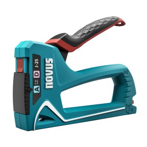 Novus Handtacker J-25, Profi-Tacker für Feindraht- und Flachdrahtklammern (4-10mm).