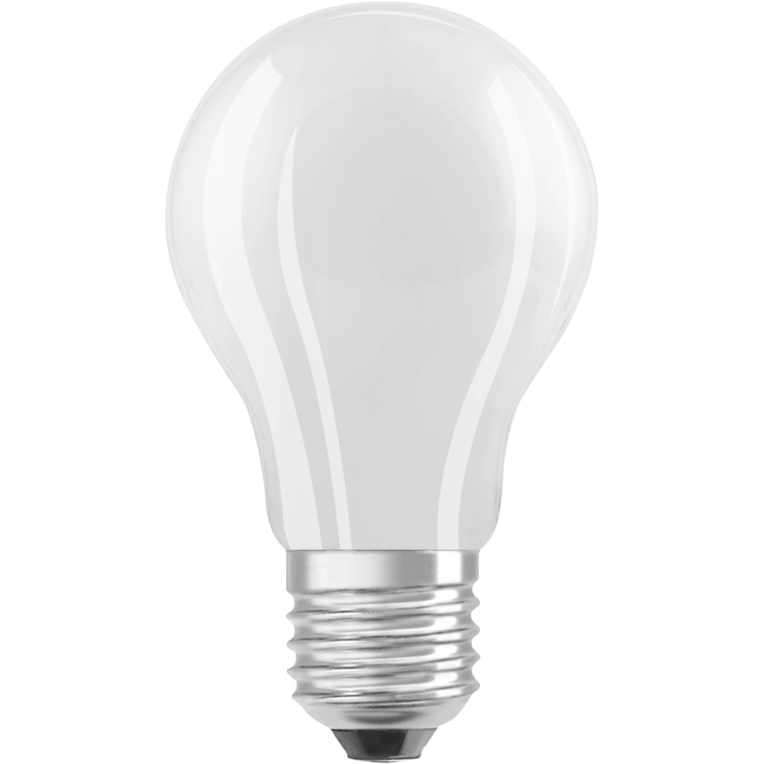 Osram LED-Leuchtmittel E27 Glühlampenform 4,3 W 806 lm Matt Warmweiß 10,5 x 6 cm