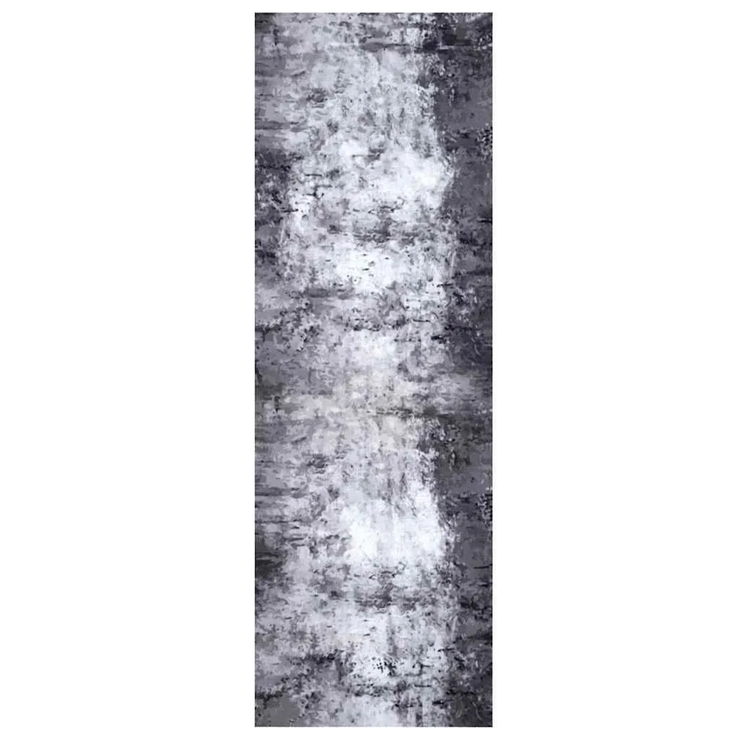 vidaXL Küchen Teppich Grau 180 x 60 cm Samt 42013416