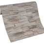 Rolle Erismann Vliestapete Stones Klein in Beige mit Steinoptik für dekorative Wandgestaltung.