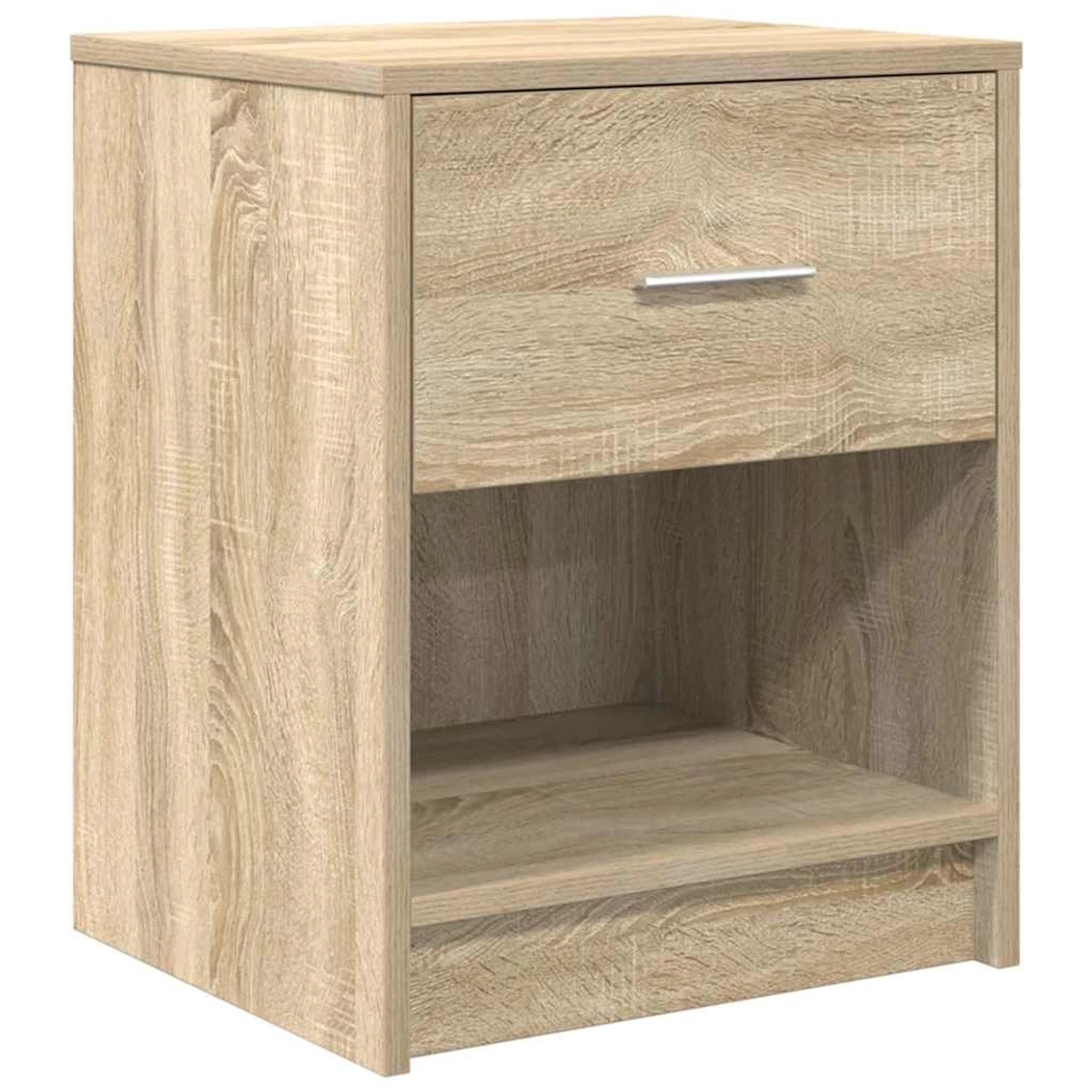 vidaXL Nachttisch mit Schublade Sonoma-Eiche 40x34x50 cm 858771 günstig online kaufen