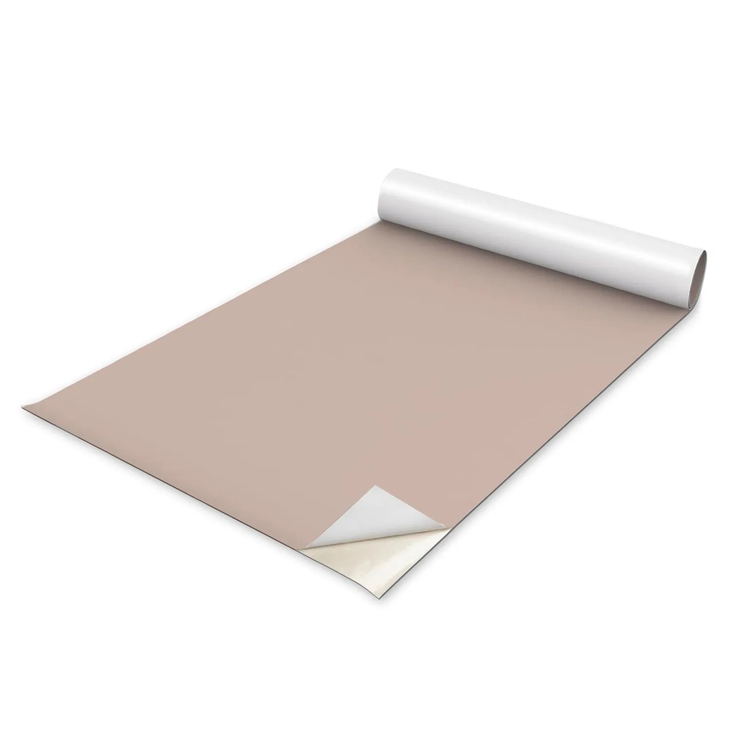 Tulup Möbelfolie Beige-Rosa Möbelsticker 50x100 cm Rosa Dekorfolie Möbel Möbelaufkleber