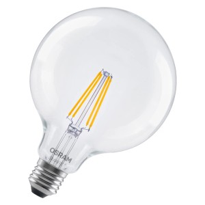 Osram LED-Leuchtmittel E27 Globeform G60 Dimmbar 6 W 806 lm 16,8 x 12,5 cm