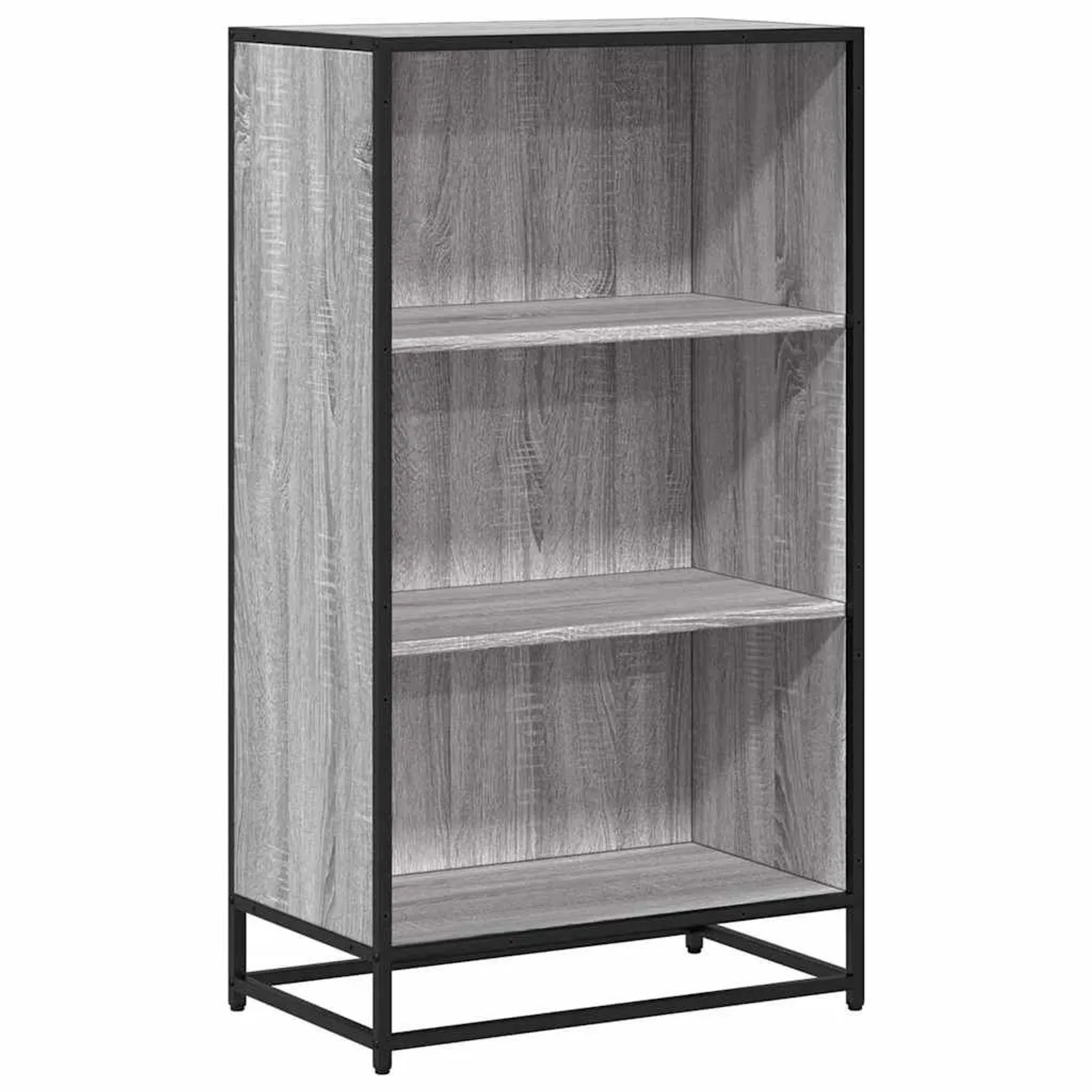 vidaXL Bücherregal Grau Sonoma 60x35x107,5 cm Holzwerkstoff 849117 günstig online kaufen