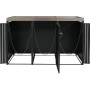 Proregal 3er-Mülltonnenverkleidung Mit Pflanzkasten HxBxT 125x196x84 cm Anthrazit Mülltonne 75kg_6