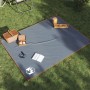vidaXL Picknickdecke mit Heringen Grau und Orange 205x155 cm 4004202_2