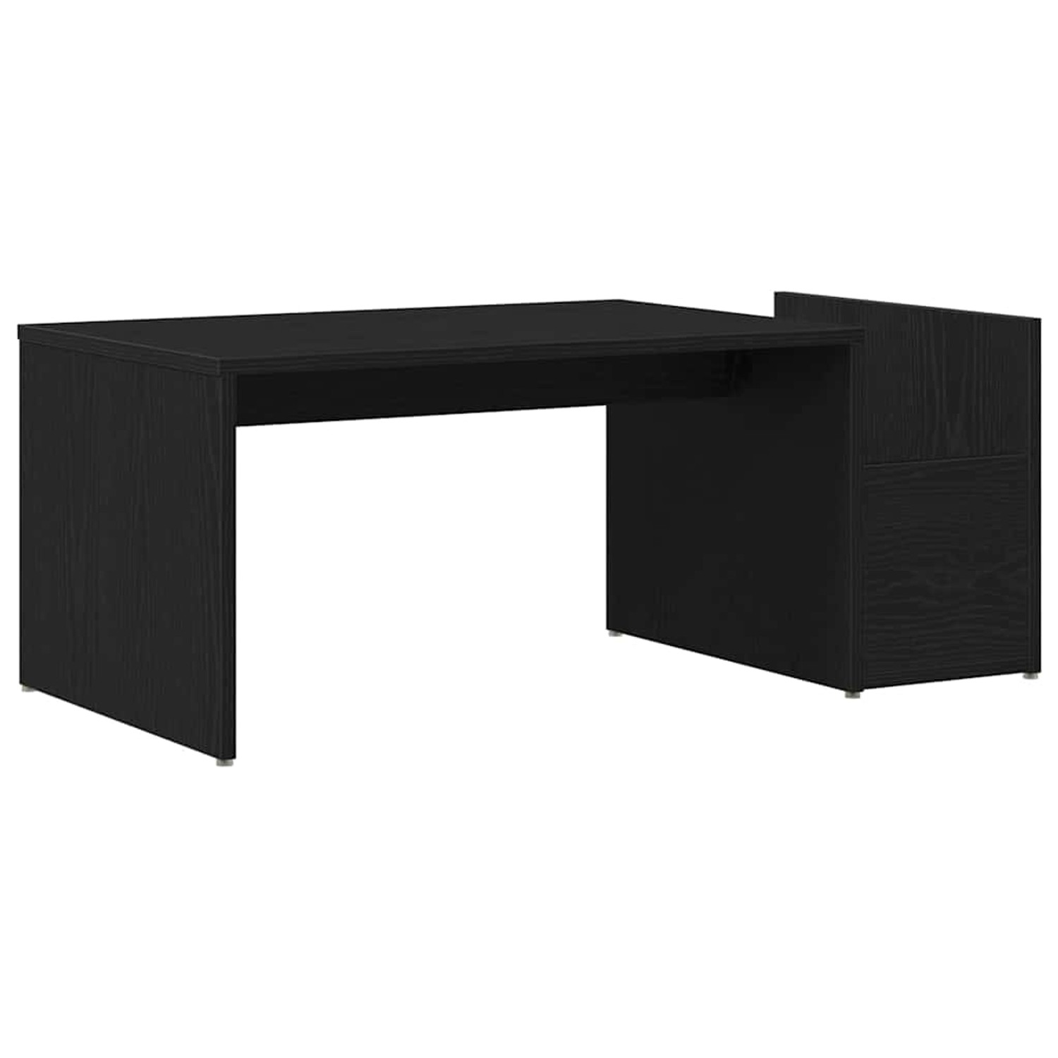 vidaXL Couchtisch Schwarze Eiche 90 x 45 x 35 cm Holzwerkstoff 862502 günstig online kaufen