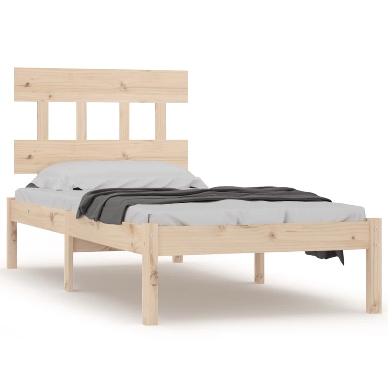 vidaXL Massivholzbett 90x200 cm1179452 günstig online kaufen