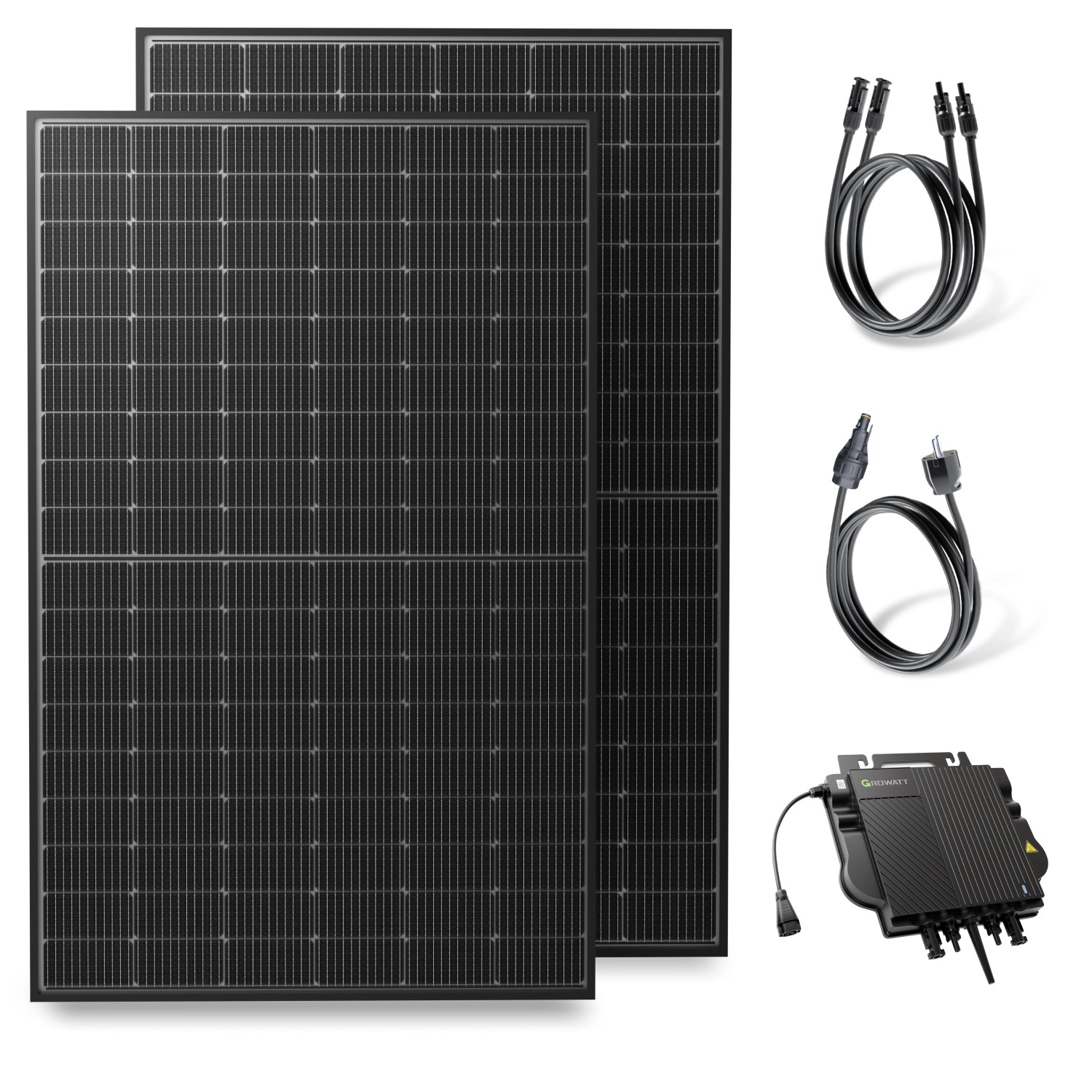 Solakon Balkonkraftwerk 900W/800W Solaranlage Steckerfertig Komplettset Pho günstig online kaufen