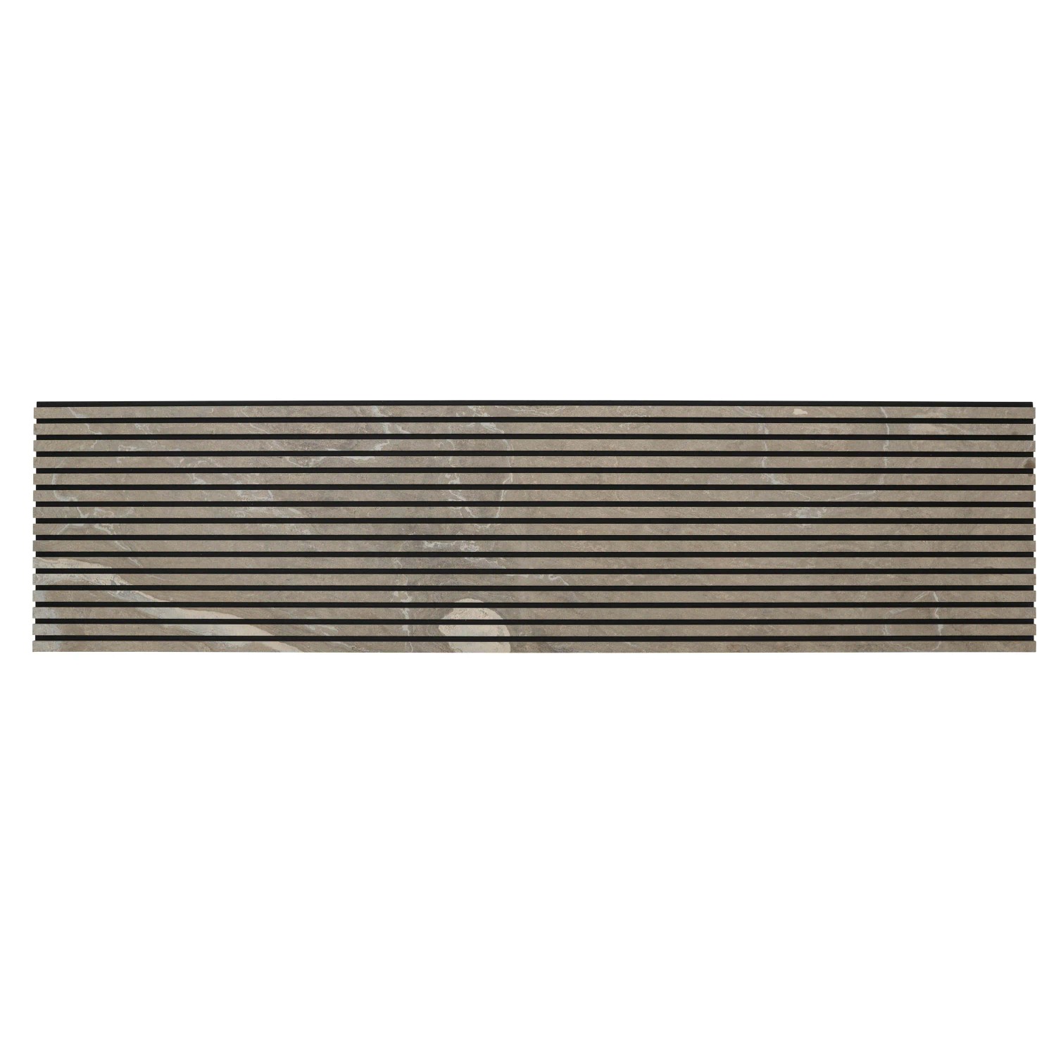 Akustikpaneel Steinfurnier Tan, 60x240cm, zur Wandverkleidung und Schallabsorption.
