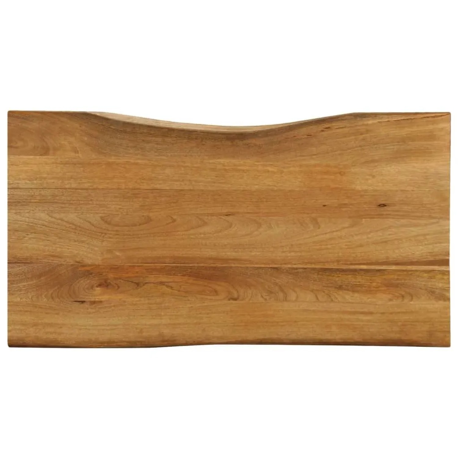 vidaXL Tischplatte mit Baumkante 100x60x2,5 cm Massivholz Mango 370766
