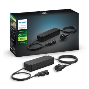 Philips Hue Outdoor-Netzteil 100W mit 3,5m Kabel für Niedervolt-Leuchten im Garten.