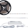 Paulmann LED-Power Strip Set, 5 m, mit Trafo, Dimmer und Leuchtmittel auf Rolle.