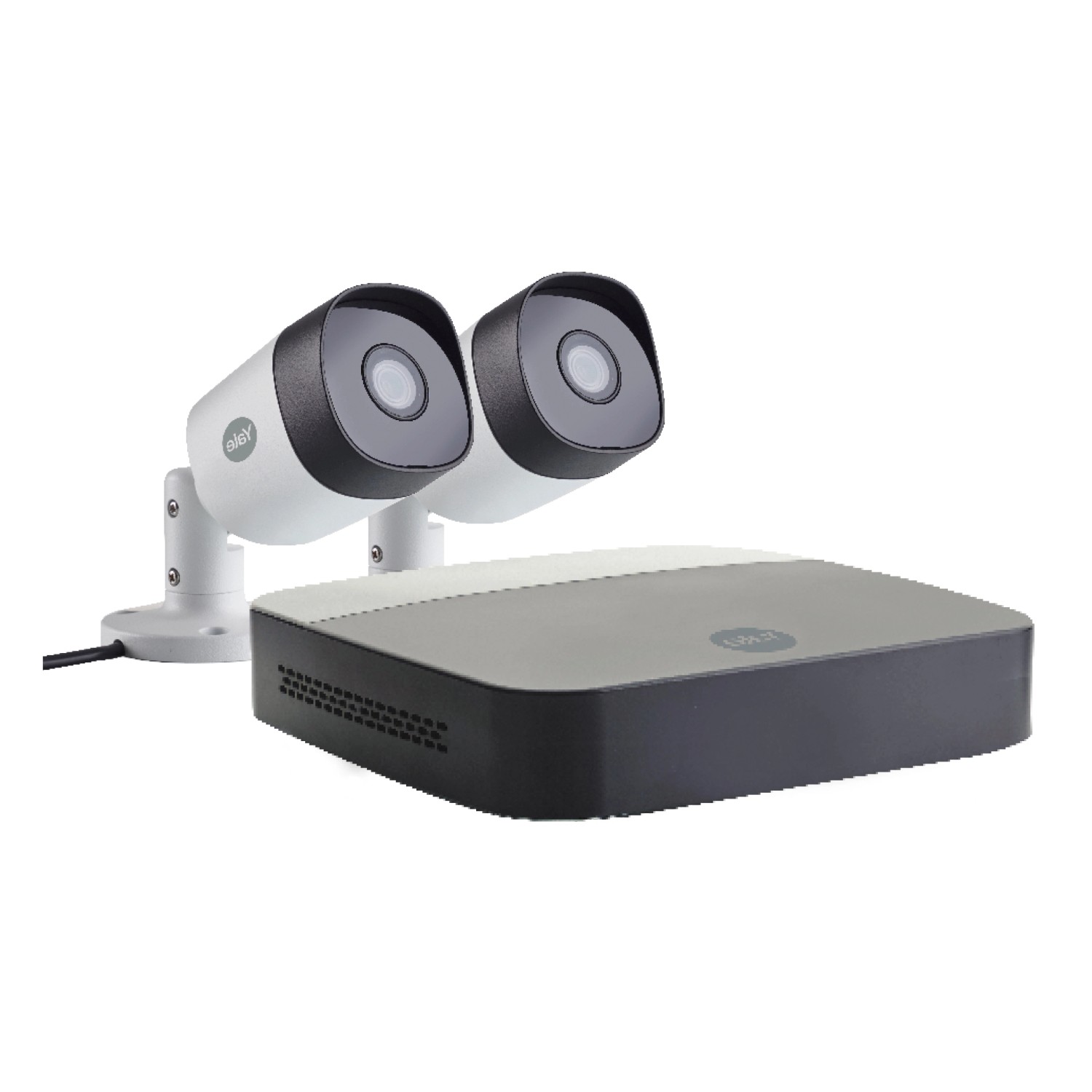 Thumbnail - Yale Uberwachungskamera-Set Smart-Home CCTV mit Recorder 1TB & 2 Outdoor-Kameras