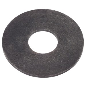 Schwarze Kirchhoff Spülkasten-Dichtung für Geberit 10.000, 63x23x3 mm, aus Gummi.