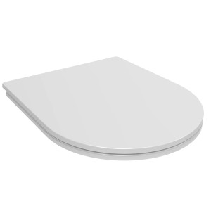 Weißer Domberg WC-Sitz aus Duroplast, passend für WC DB1005.