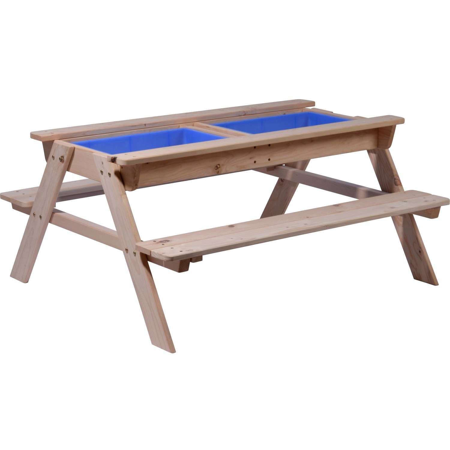 Dobar Kinderspieltisch mit blauer Matschbox FSC®