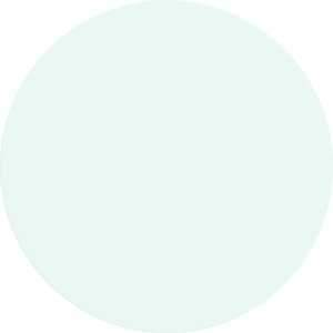 Farbfeld der Alpina Wandfarbe Pure Farben Kreideblau, 2,5 l.