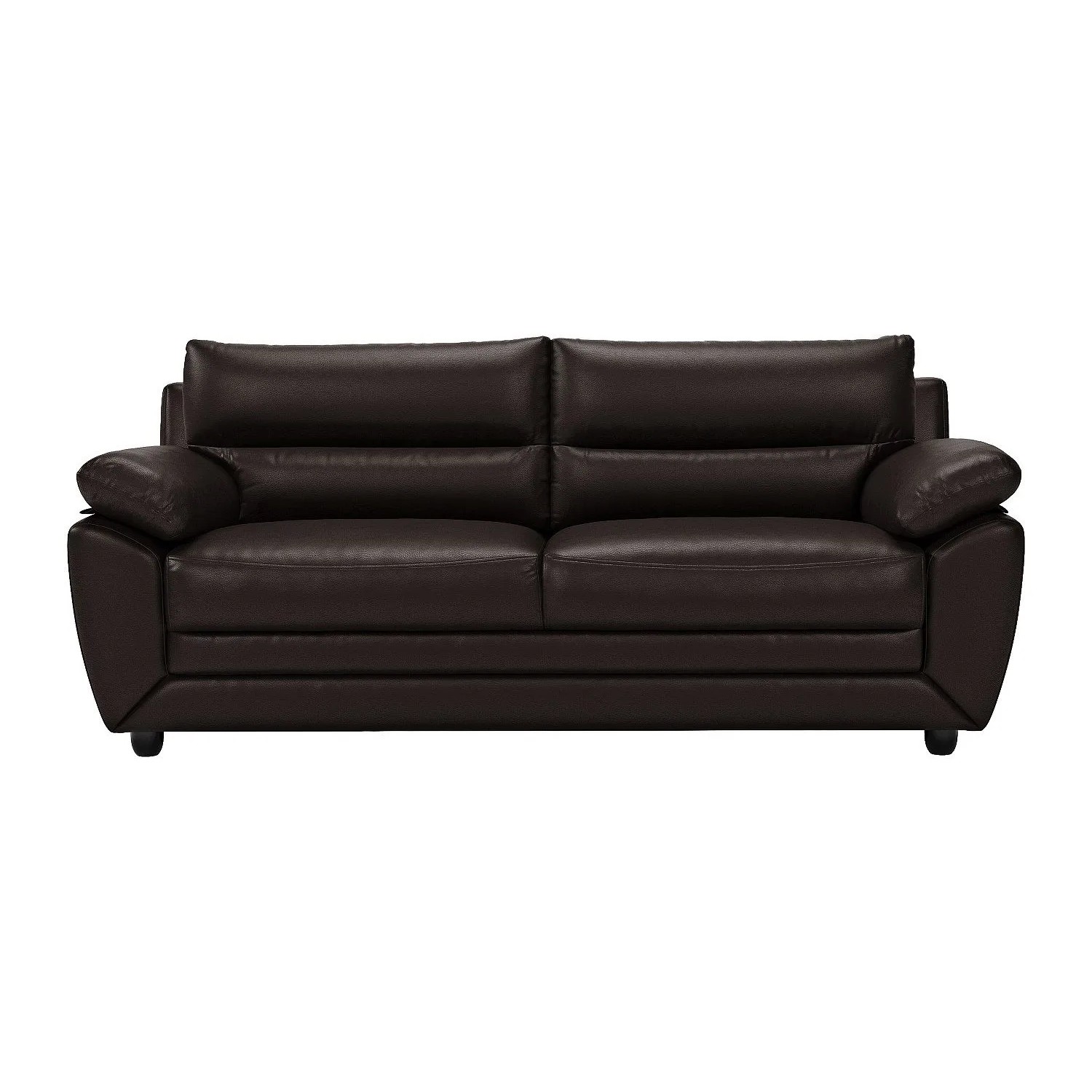 Vente-unique Sofa Ohne Schlafmöglichkeit Manoa Schokoladenbraun 201 cm