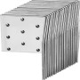 20er Set Winkelverbinder, 60x60x60 mm, verzinkt, für Holzkonstruktionen.