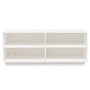 vidaXL Schuhregal Weiß 110x34x45 cm Massivholz Kiefer 813541_5