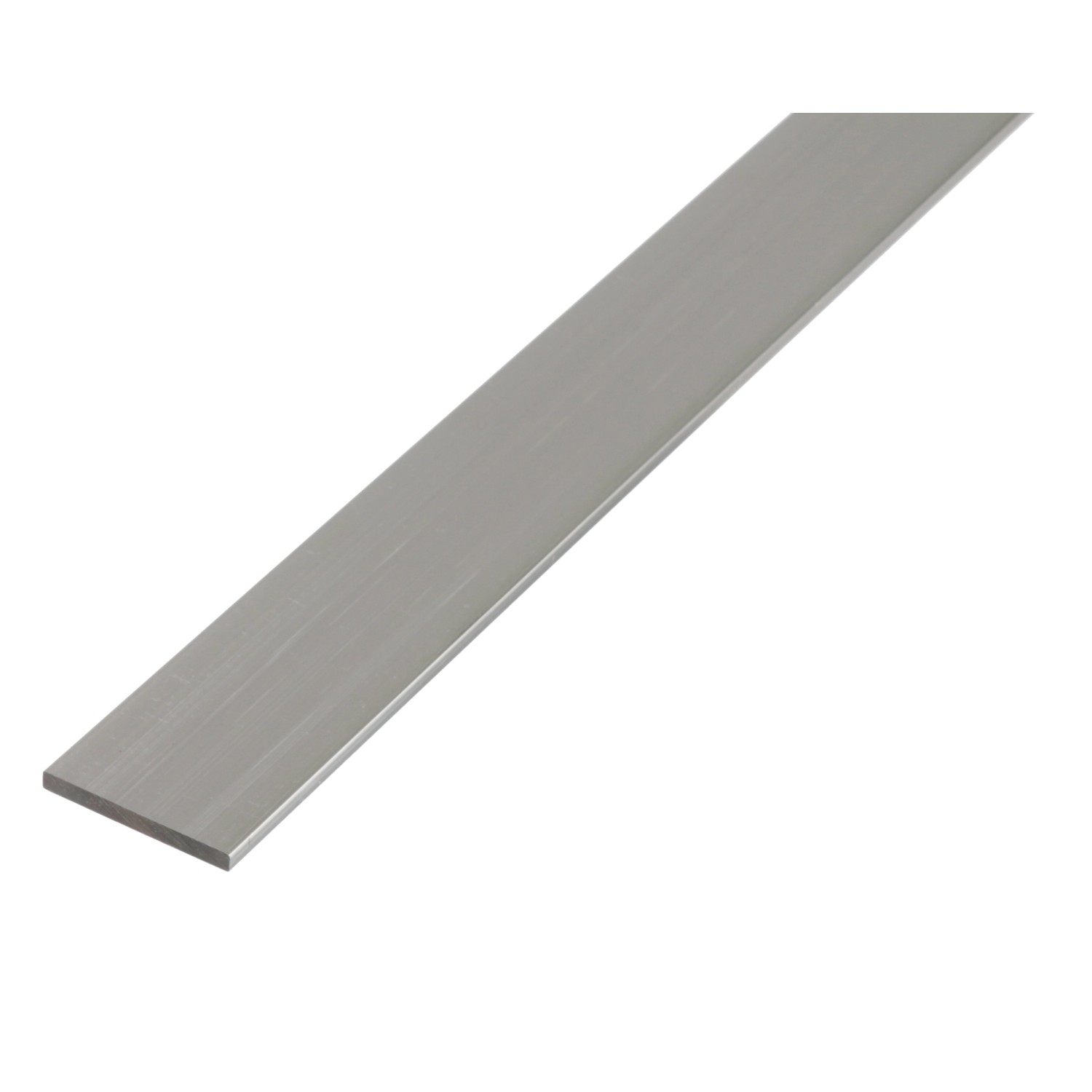 Flachstange Silber eloxiert 2 mm x 30 mm x 2000 mm