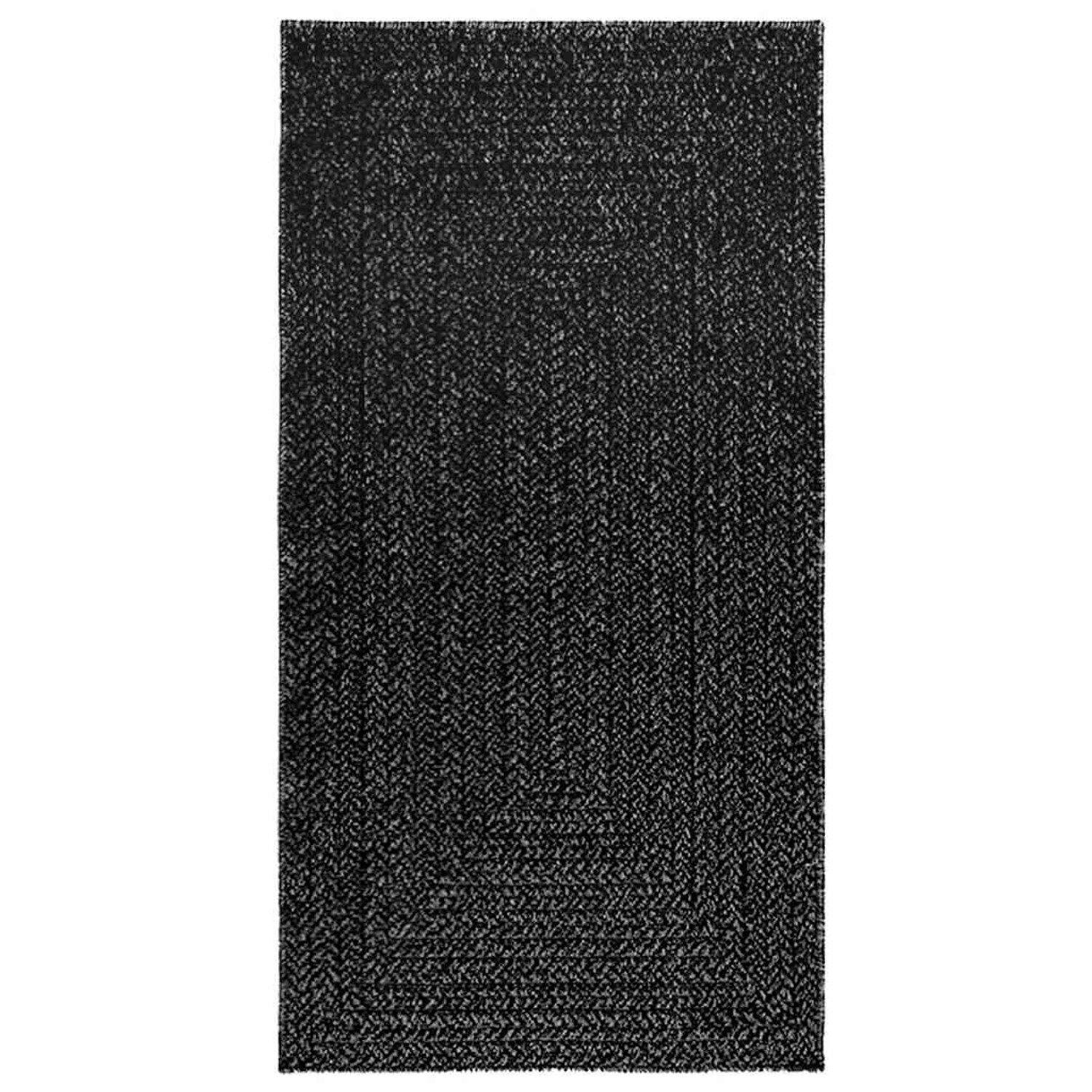 vidaXL Teppich Zizur Anthrazit 80x150 Cm Juteoptik Indoor Und Outdoor 22327 günstig online kaufen
