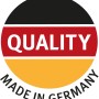 Qualitätssiegel "Made in Germany" für 4rain Wandtank Slim Stone Decor