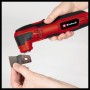 Einhell TC-MG 250 CE Multifunktionswerkzeug mit Zubehör im Detail.