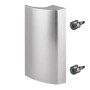 SOTECH Balkontürgriff SEJA II Edelstahloptik 85 x 40 x 20 mm BA 48 mm Aluminium Verdeckte Verschraubung