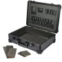 HMF 15702-02 Werkzeugkoffer Leer Werkzeugkasten Groß Individuelle Fachaufteilung 46 x 33 x 15 cm_2