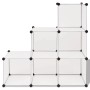 vidaXL Regalsystem Würfel-Regal mit 6 Fächern Weiß 244922_2