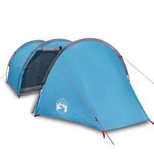 vidaXL Tunnelzelt 4 Personen Blau Wasserdicht 94395